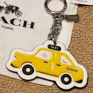 Coach Taxi Keyring. NWOT